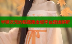 半糖次元约稿摆摊全能平台路线解析