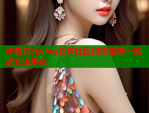 半糖次元vlog创作社区约稿摆摊一站式交流平台  第1张